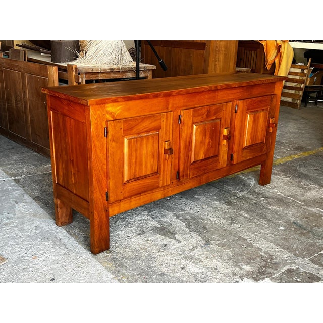 Elm Wood Buffet from Jean Touret, 1957 For Sale - Image 8 of 8