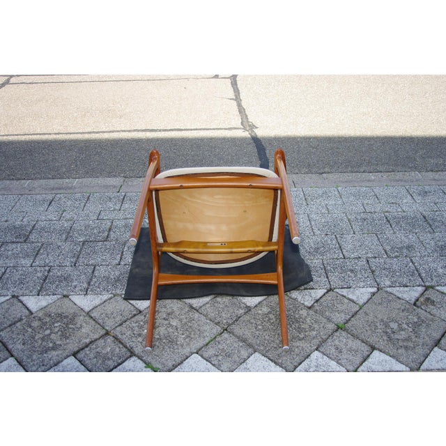 Vintage Teak Chairs by Eric Buch, 1960, Set of 5 For Sale - Image 10 of 12
