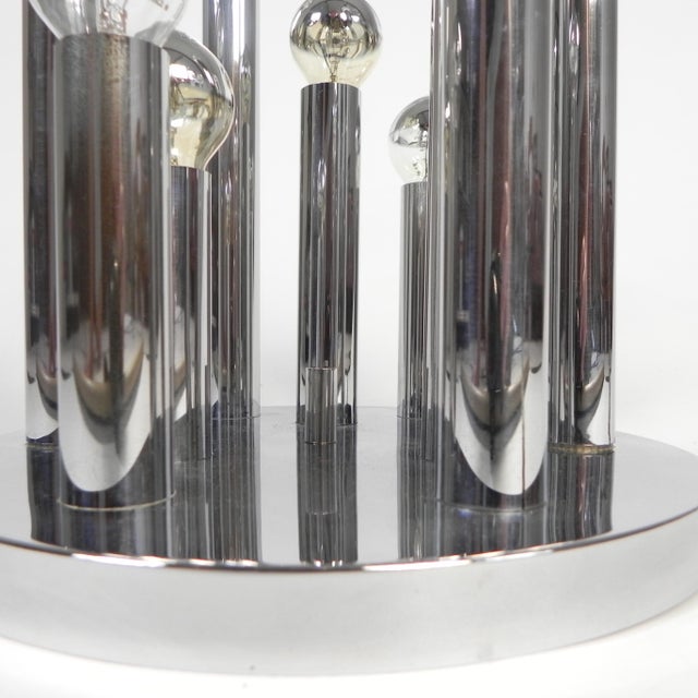 9-Light Ceiling Lamp by Gaetano Sciolari for Boulanger, 1970s For Sale - Image 14 of 18