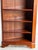 Rustic Corner Bookcase in Cherry Wood, 1920s For Sale - Image 3 of 18