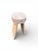 Not Yet Made - Made To Order 18" - Handcrafted Sculptural Solid Wood Natural "Halo" Stool For Sale - Image 5 of 12