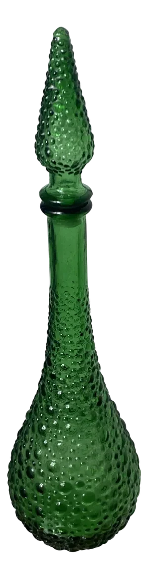Italian Empoli Glass Carafe