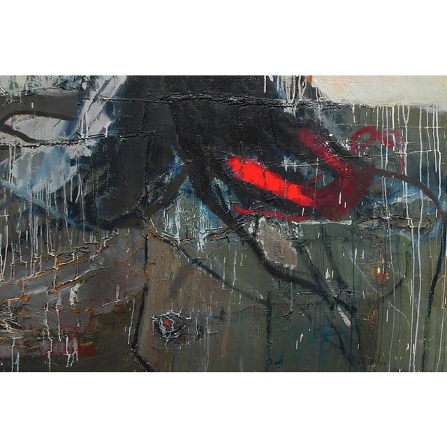 Jolanta Caban Polish Two Some oil on canvas 43 1/2 × 63 in Signed, titled, dated 1989 on verso Jolanta Caban was born in...