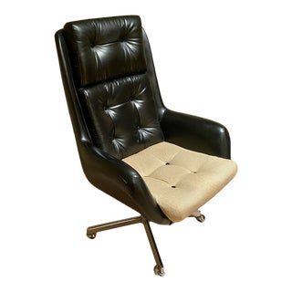 Vintage Swivel Desk Chair by Jansko For Sale