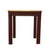 Early 21st Century Vintage Chinese Style Deep Red Gilded Lacquer Small Square Table/Chessboard Table For Sale - Image 5 of 8