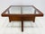 Mid-Century Modern Vintage Coastal Modern Reed Coffee Table With Inset Glass Top, Newly Restored For Sale - Image 3 of 6