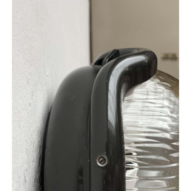 Mid-Century Modern Italian Space Age Model Noce Wall Lamp by Achille Castiglioni for Flos, 1970s For Sale - Image 13 of 18