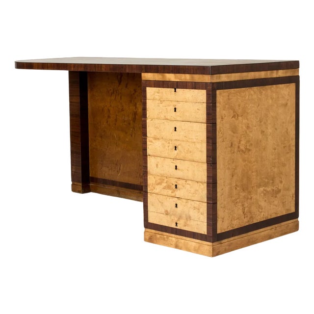 Vintage Record Desk by Axel Einar Hjorth, 1930s For Sale