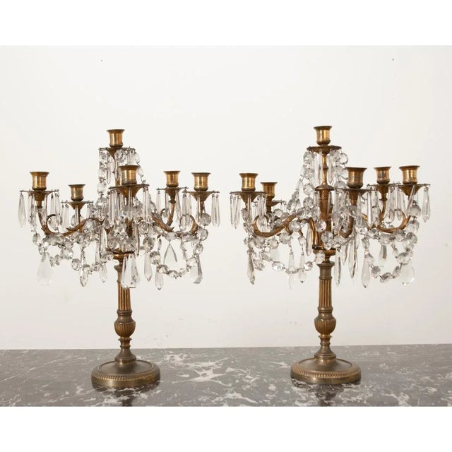 French 19th Century Louis XVI Style Girandoles - A Pair For Sale - Image 4 of 12