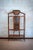Brown Rattan and Rush Étagère with Bevelled Glass Door, 1890s For Sale - Image 8 of 8