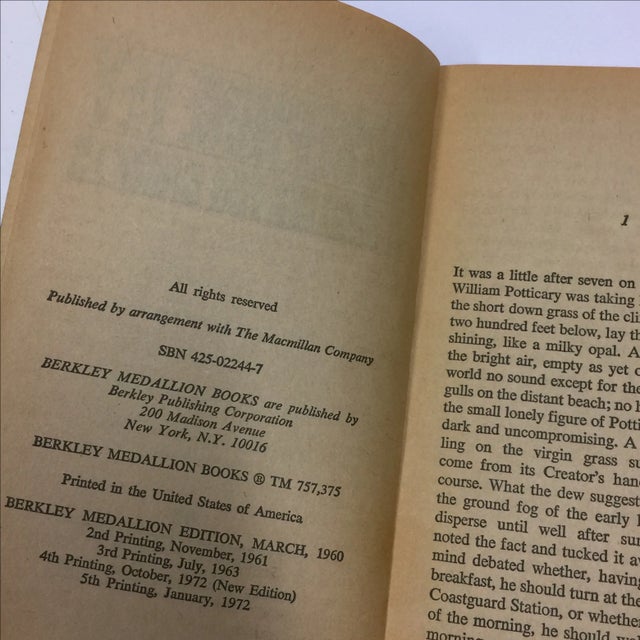 Paper Josephine Tey Vintage Books - Pair For Sale - Image 7 of 7