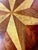 Wood Vintage Compass Star Inlaid Occasional Table For Sale - Image 7 of 8