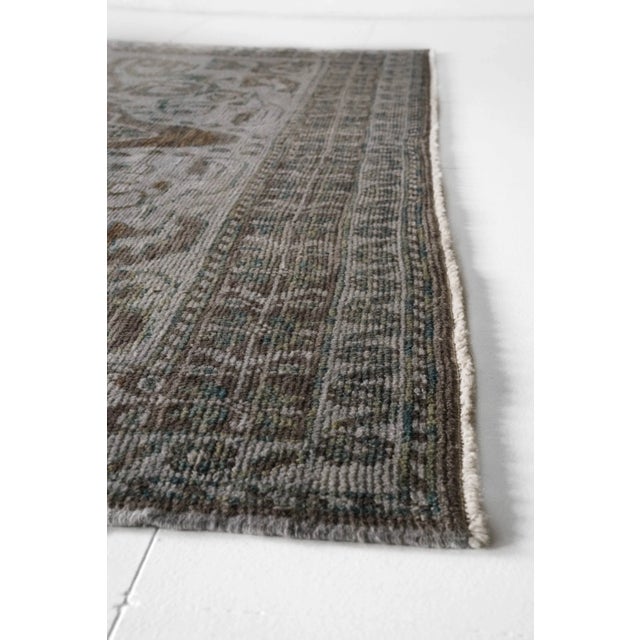 Vintage Hand-Knotted Area Rug For Sale - Image 9 of 10
