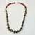 1980s Vintage Boho Chic Baltic Amber & Faux Turquoise Nugget Beaded Necklace - 26” For Sale - Image 6 of 11