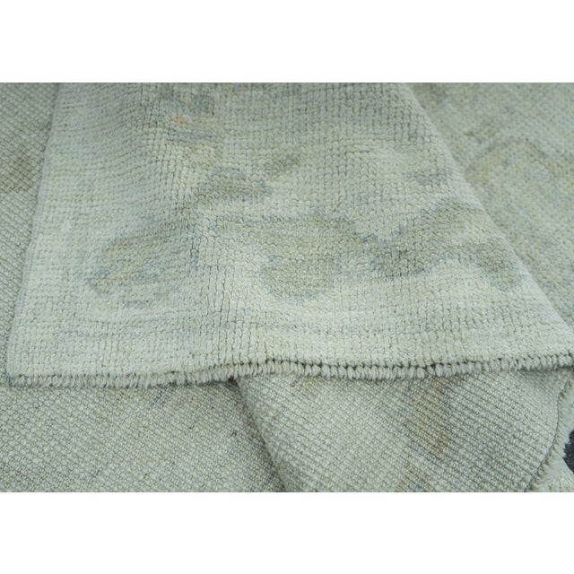 Turkish Oushak Rug 5' x 7'4" #19260 For Sale In Houston - Image 6 of 8
