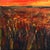Textile Near and Far II - Original Contemporary Abstract Landscape Acrylic and Graphite Painting on Canvas by Jodi Miller For Sale - Image 7 of 9
