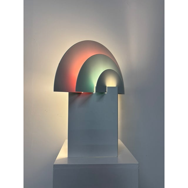 Postmodern Postmodern No Neon Table Lamp by Olle Andersson for Borens, 1980s For Sale - Image 3 of 13