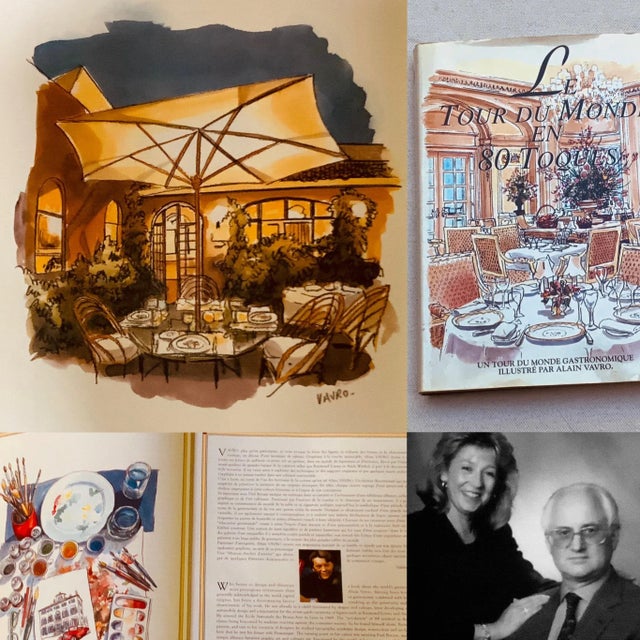 1990s Le Tour Du Monde en 80 Toques - Ultimate World Restaurant Guide For Sale - Image 4 of 18