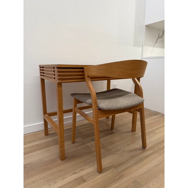 Design Within Reach Design Within Reach Line Mini Desk (Oak) For Sale - Image 4 of 12