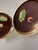 1970s Vintage Bubble Lamps on Gold Bases, 1970s For Sale - Image 5 of 6