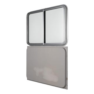 Window Facade Set from Jean Prouvé, Grenoble, France, 1965, Set of 2 For Sale