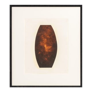 Joseph L. Gardella Red Abstraction Mixed Media For Sale