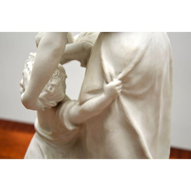 Luca Madrassi, French Figurative Sculpture, 1890, Bisque Porcelain For Sale - Image 6 of 11
