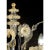 Italian Murano Glass Ca’ Rezzonico – Handcrafted Gold Floral Motif Design For Sale - Image 6 of 8