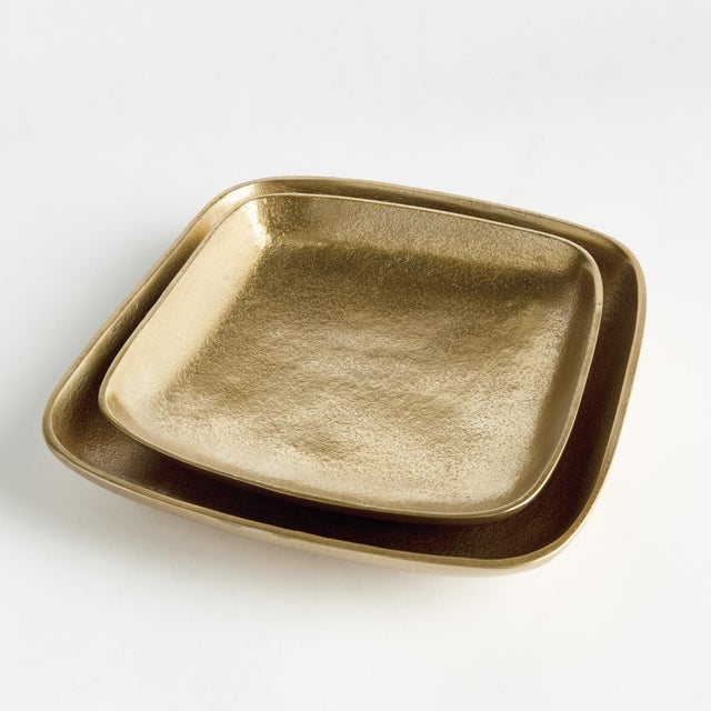 Benton Decorative Trays St/2 For Sale In Chicago - Image 6 of 6