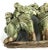 Early 20th Century Antique Thai Ceramic Elephant Statue For Sale - Image 10 of 13