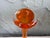 Mid 20th Century 1960s Swedish Åseda Glasbruk Orange Art Glass Bud Vase, Attributed to Bo Borgström For Sale - Image 5 of 11