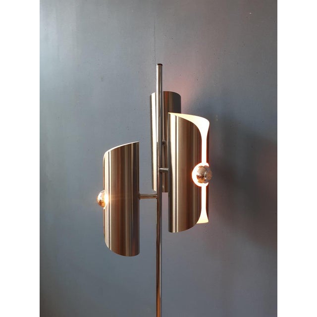 Vintage Space Age Floor Lamp from Polam For Sale - Image 6 of 11