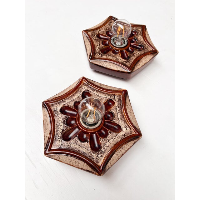 Vintage Wall Lamps from Hustadt Leuchten, 1970s, Set of 2 For Sale - Image 13 of 13