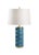 2020s Wildwood Mountain Pine Table Lamp - Denim For Sale - Image 5 of 5
