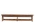1950s Vintage Indian Teakwood Bench For Sale - Image 5 of 6