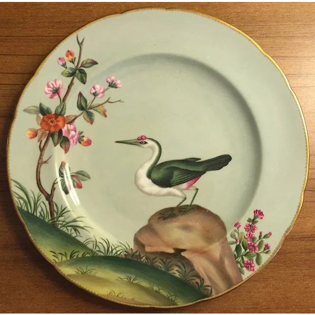 Victorian Antique Mintons Porcelain Cabinet Plates - a Pair For Sale - Image 3 of 13