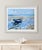 Blue Original Oil Painting – Waiting for the Tide For Sale - Image 8 of 13