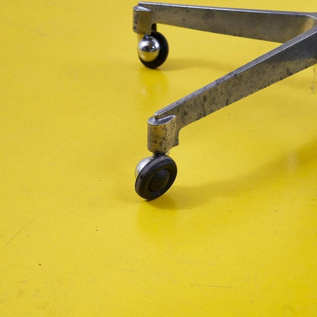 Vintage Green Office Chair For Sale - Image 4 of 11