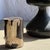 Small Side Table in Black and White Petrified Wood, 1980s For Sale - Image 17 of 18