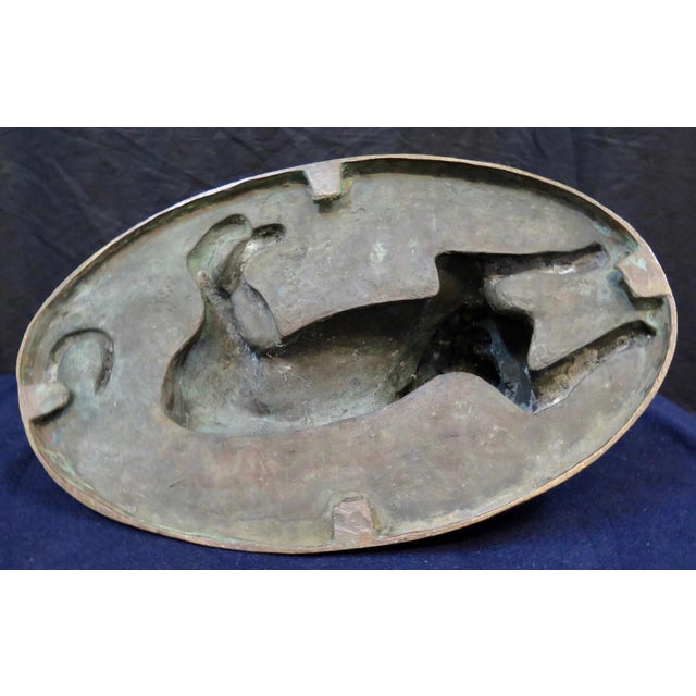19th Century Bronze Recumbent Lion For Sale - Image 4 of 12