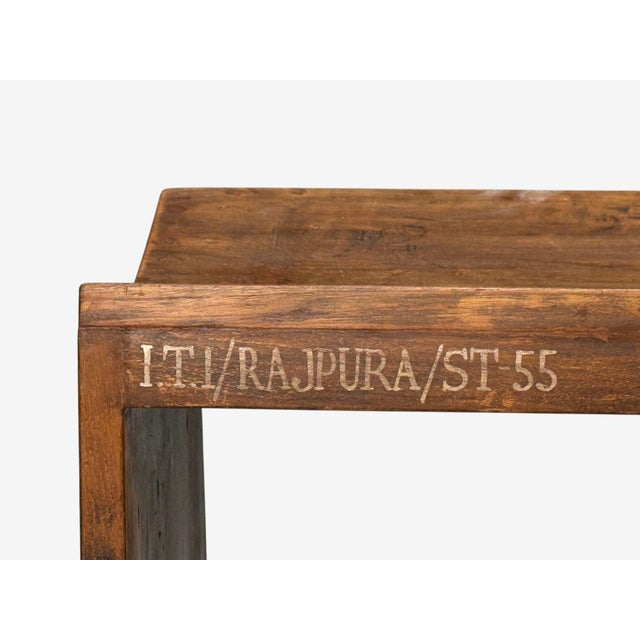 Pierre Jeanneret, Sewing Stools, Teak, Chandigarh, India, 1960s For Sale In New York - Image 6 of 10