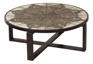 Brutalist Coffee Table by Ox Art for Trioh, 1970s
