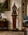 A spectacular antique Italian Louis XV style longcase pedestal clock, dating to circa 1920. This striking two-piece...