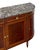 1900 - 1909 French Louis XVI Style Flame Mahogany Enfilade With Sainte-Anne Marble, Circa 1900 For Sale - Image 5 of 9