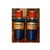 French 19th century blue apothecary jars (2). Please notice blown glass pontil mark at the bottom of each as well as the...