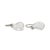 Early 21st Century Tiffany & Co. Elsa Peretti Platinum Rock Crystal Teardrop Pierced Dangle Earrings, A Pair For Sale - Image 5 of 8
