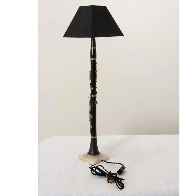 Vintage Corton Clarinet as Custom Table Lamp For Sale In Baton Rouge - Image 6 of 8