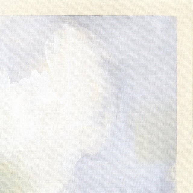 Figurative Landscape Study 256 - Moody Serene Mixed Media Painting on Canvas Paper Original Artwork by Jodi Miller For Sale - Image 3 of 6