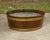 Wood English 1870s Oval Oak Planter or Wine Cooler with Brass Braces and Liner For Sale - Image 7 of 12