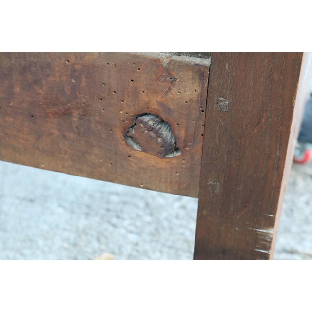 Wood 18th Century Louis XV Oak and Burled Walnut Sideboard For Sale - Image 7 of 18